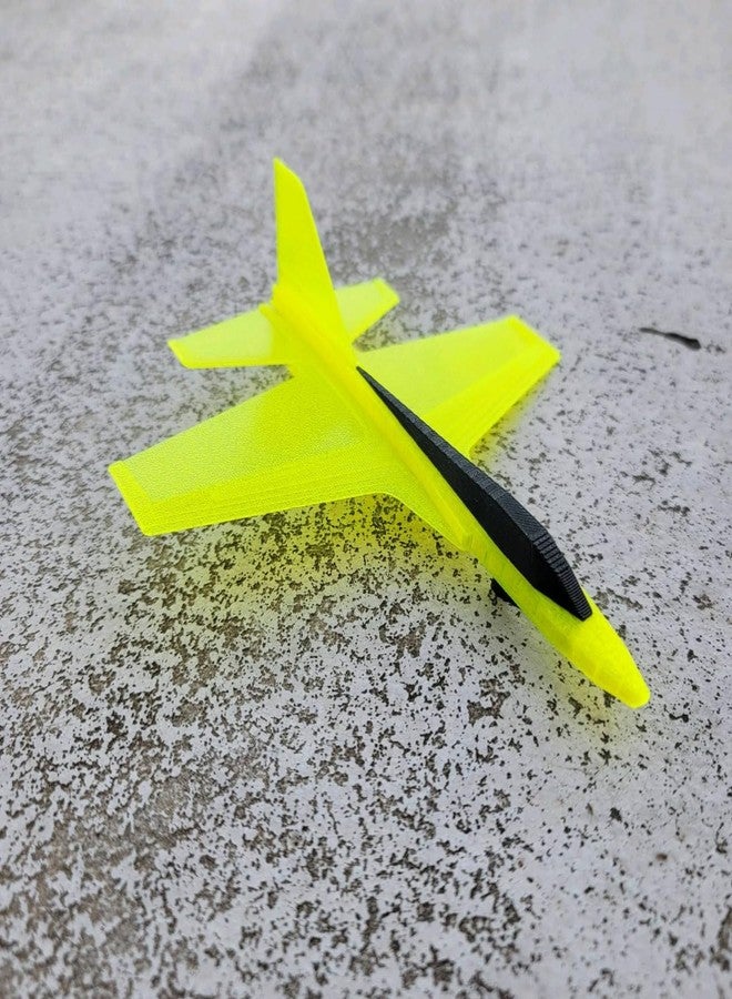 3D CRAFT F-49 Rubber Band Launch Jet Glider | 3D Printable KitCard for Outdoor Flying Fun - Image 3